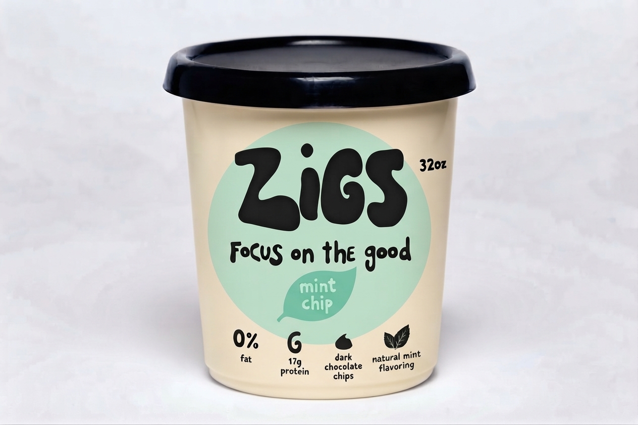 ZIGS Mint Chip 32oz tub